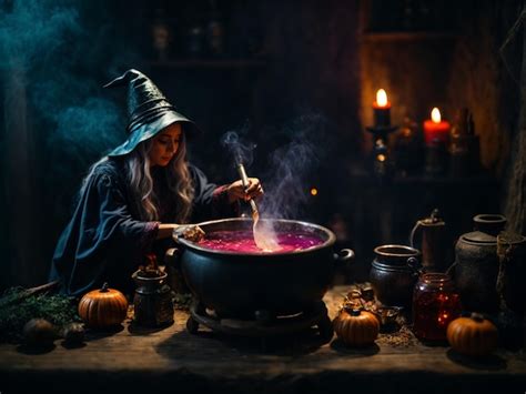 Construction store witch cauldron